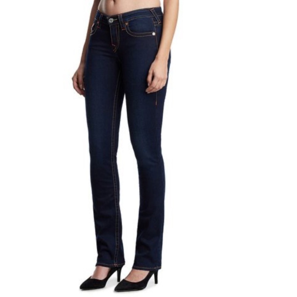 Vintage True Religion Jeans low rise dark wash